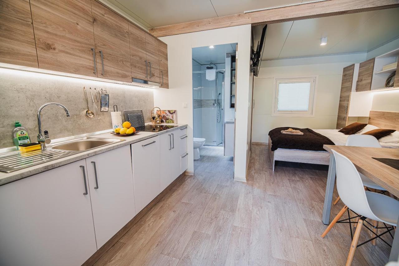 Premium Mobile Tree House With Thermal Riviera Tickets Catez ob Savi Esterno foto